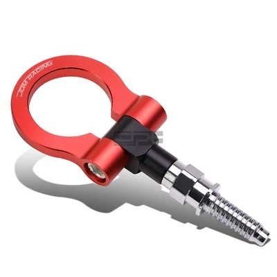 7" M15.8xP3.175RED HAULING TOW HOOK FOR 97-06 BMW 3/5/7/Z SERIES 03-14 MINI - Image 1 of 4