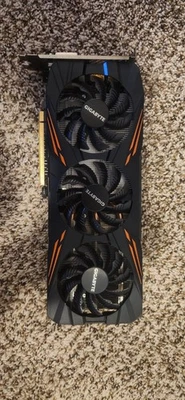 Placa de vídeo Gigabyte Gefore GTX 1080 G1 para jogos 8G - Imagem 1 de 4