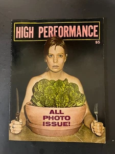High Performance Art Magazine #20 1983 - Imagen 1 de 3