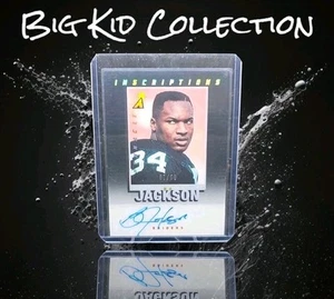 2021 Panini Pinnacle Bo Jackson Inscriptions Autograph #'D/50 - Picture 1 of 8