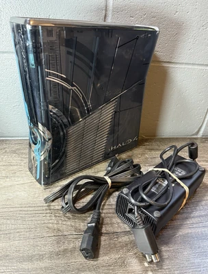 Xbox 360 Halo 4 Edition 320gb Console and power cable only - Tested & Working - Image 1 of 4