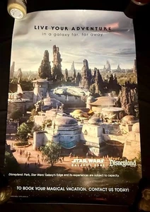 Promo Poster for Star Wars: Galaxy's Edge at Disneyland - Picture 1 of 6