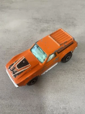 Rare Matchbox Lesney Superfast No. 34 Vantastic Orange Truck 1975 Made in Englan - Image 1 of 4