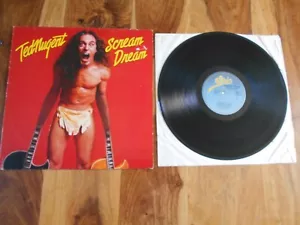 TED NUGENT- SCREAM DREAM LP ORIG 1980. CBS EPC 86111 .ROCK.METAL. - Picture 1 of 7