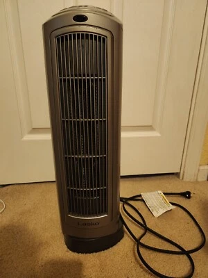Lasko 755320 Ceramic Tower Heater 23" no remote -Silver - Image 1 of 3