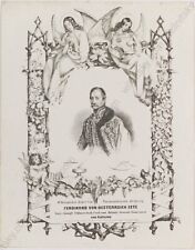 Jauch "Ferdinand Karl, Archduke of Austria-Este" Lithograph aft. J. Kriehuber(1)