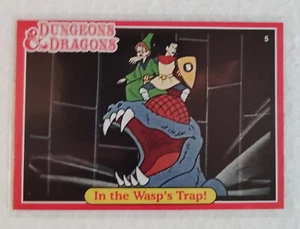 Tarjeta coleccionable Super 7 Dungeons And Dragons SDCC exclusiva #5 ¡En la trampa de las avispas! - Imagen 1 de 2
