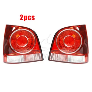 2x Rear Tail Light Tail Lamp shell For Volkswagen Polo 2006-2010 Left Right - Picture 1 of 8