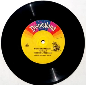 Walt Disney - Swiss Family Robinson - Vinyl 7" 33rpm Disneyland Records 357 - Imagen 1 de 4