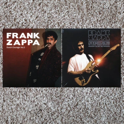 Frank Zappa Live Vinyl Records New Lot 2 Dutch Courage and Live in Barcelona — 第 1/4 张图片