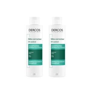 Vichy Dercos Sebo Correcteur Shampoo for Oil Control 200ml X2 NEW-FAST SHIPPING - Picture 1 of 4