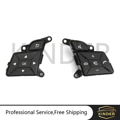 Pair Steering Wheel Control Menu Switch Button For 12-17 Mercedes Benz E350 W212 - Image 1 of 4