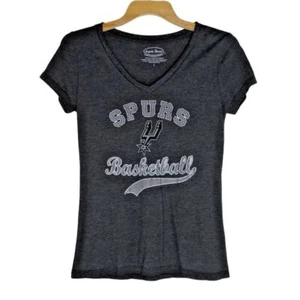 NBA Damen San Antonio Spurs T-Shirt Größe Large Aldridge 12 grau kurzarm - Bild 1 von 6