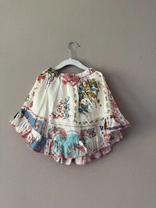 NWT Authentic Zimmermann Kids Girl Clover Flip Skirt size 6 - Picture 1 of 7