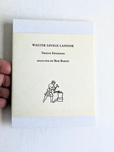 Walter Landor EPIGRAMMATIST POSTCARD SERIES #1 Pub. by ROBERT L. BARTH, Kentucky - Picture 1 of 5