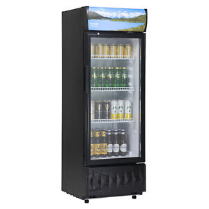 VEVOR Commercial Merchandiser Refrigerator Cooler 6.8 Cu.Ft/ 195L with 3 Shelves