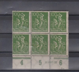 Dt.Reich 187 a mit HAN und Druckerzeichen (!!) postfrisch einwandfrei - Picture 1 of 1