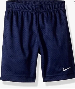 Adidas Boys Size 7 Navy Blue Mesh Athletic Shorts - Picture 1 of 2