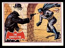 1966 Topps Batman A Series Red Bat #1A The Ghostly Foe VG/EX *e3