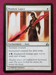 Magic The Gathering GUILDPACT SHADOW LANCE white card MTG - Picture 1 of 2