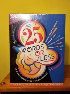 Winning Moves 1006 25 Words or Less Challenge 2nd Edition Board Game New