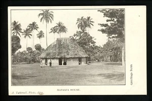 Country View postcard Samoa Apia Mataafa House Greetings Vintage - Picture 1 of 2