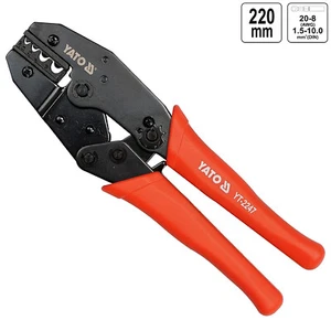Ratschen Crimpzange Presszange Quetschzange Zange 1,5-10,0mm² Kabelschuhe Rohr - Bild 1 von 3