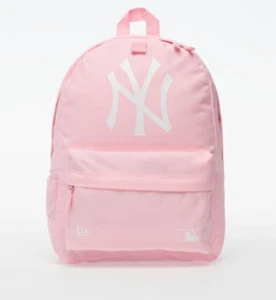 NY Yankee back pack girls pink retro style adjustable straps zipped pockets - Picture 1 of 1