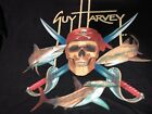 GUY HARVEY Pirate HAMMERHEAD TIGER SHARK Fishing T Shirt XXLarge