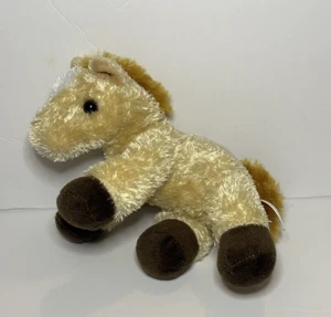 Peluche pony cavallo marrone marrone Aurora peluche giocattolo 2017 6 pollici - Foto 1 di 9