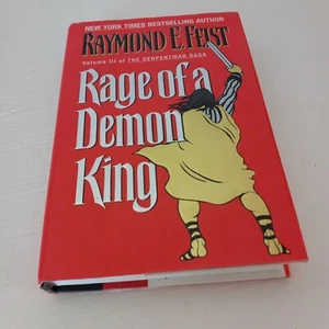 Rage Of A Demon King Vol 3 Serpentwar Saga Raymond E Feist Hardback 1997 - Picture 1 of 6