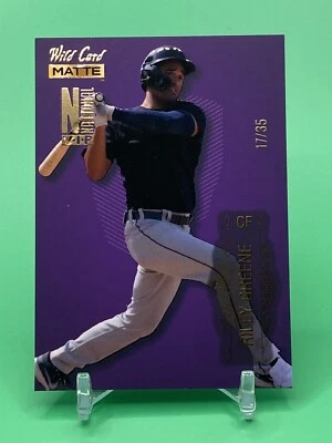 2022 Wild Card Matte National exclusive Riley Greene Gold Purple. /35 - Image 1 of 3