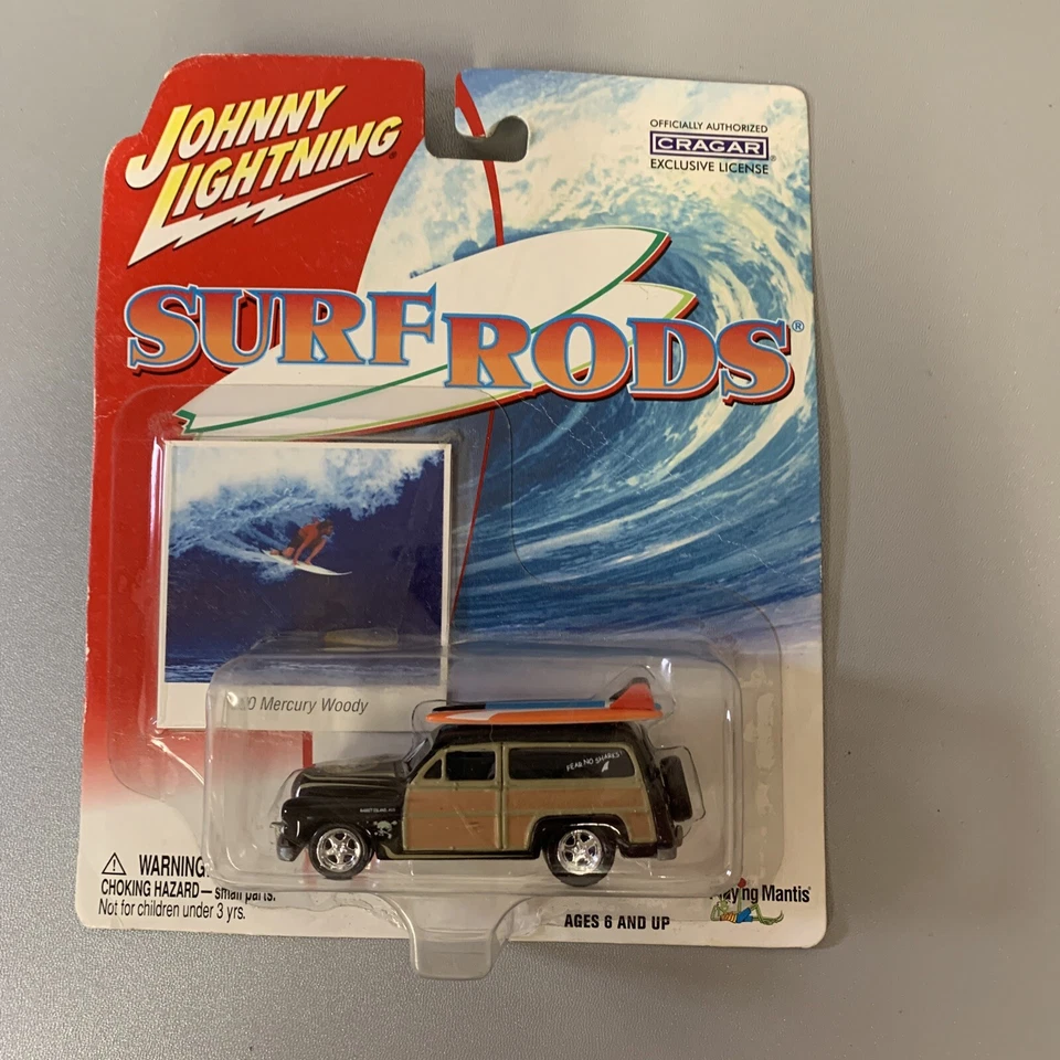 Johnny Lightning Surf Rods 1933 Jeep Willys Panel Van 294-07 Playing Mantis 2003