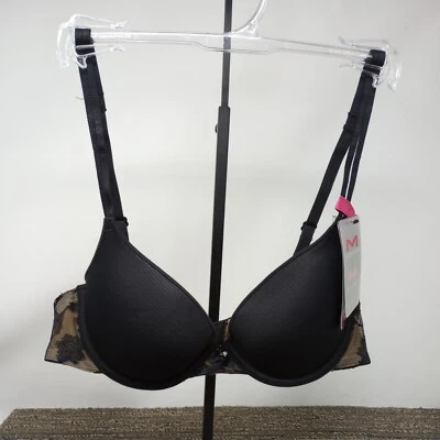 Sujetador Maidenform DM9352 Talla 34A Comfort Devotion Push Up Demi Alambre de Encaje B5V Nuevo con Etiquetas Foto 1 de 4
