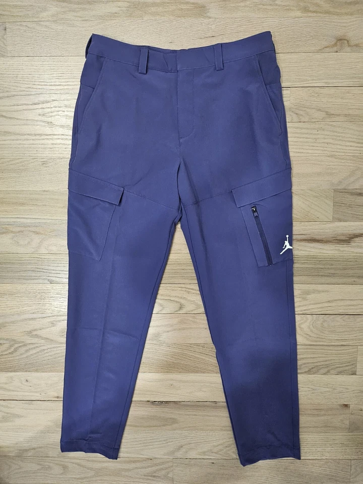 Nike Active Jordan Slim-Fit Golf Pants Mens Size 33x32 Purple Activewear