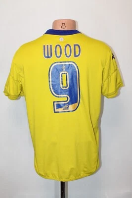 Leeds United Football Shirt Jersey Camiseta 2015 2016 Away Size M #9 WOOD Kappa - Image 1 of 4