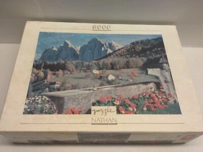 6000 PIECE NATHAN PUZZLE "A FRESH AUTUMN DAY" 1997 NATURE COLLECTION 108 X 157 C - Image 1 of 4