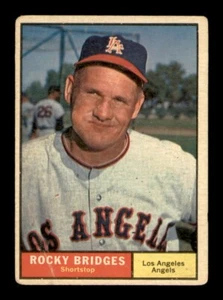 1961 Topps Set Break #508 Rocky Bridges en muy buen estado *tarjetas obg* - Imagen 1 de 2