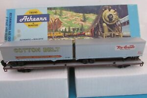 HO Scale Athearn Pacific Fruit Express 85ft All Purpose Flat Car  Lot#2635
