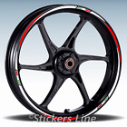 Adesivi Ruote Moto Strisce Cerchi Per Mv Agusta Brutale 750 Mod Racing 3 Wheel