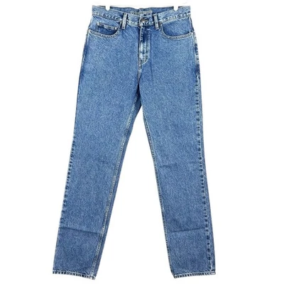 Jeans jeans azul masculino Harley Davidson 34x36 perna cônica ajuste clássico cintura média novo sem etiquetas - Imagem 1 de 4