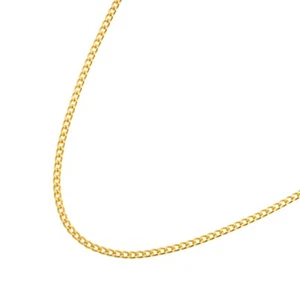 Chain Necklace 18K K18 YG Yellow Gold 750 90284375 - Picture 1 of 7