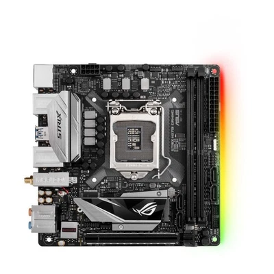 ASUS ROG STRIX H270I GAMING Motherboard Intel H270 LGA 1151 DDR4 M.2 Mini ITX DP - Image 1 of 4