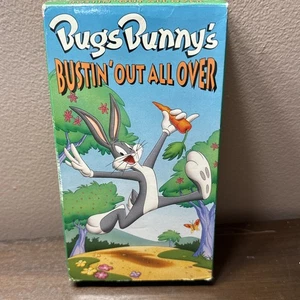 BUGS BUNNY'S Bustin' Out All Over VHS VIDEO 1992 - Warner Bros Looney Tunes - Imagen 1 de 7