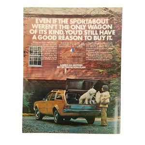 1972 American Motors Hornet Sportabout Vintage Print Ad Good Reason To Buy It - Picture 1 of 2