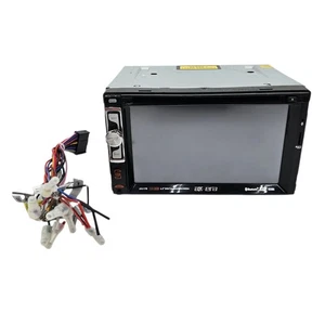 Axxera Bluetooth Car Stereo CD USB SD DVD Player AV6117B +Wire Harness Untested  - Picture 1 of 16