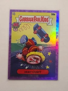 2025 GPK 40th Anniversary Hurt Curt #50a Purple Parallel 126/199 - Picture 1 of 2