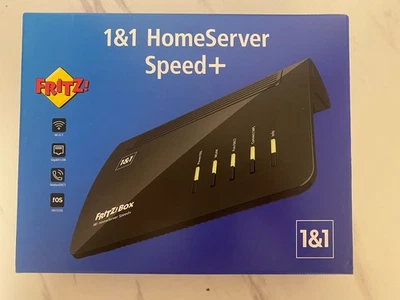 AVM FRITZ!Box 7690 1&1 20003076 schwarz WiFi 7 HomeServer Speed+ Dual Band OVP - Bild 1 von 2
