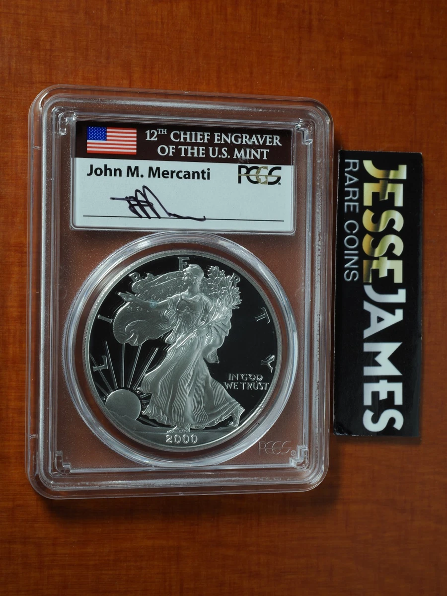 American Eagle PR 70 Graded 2000 Silver Bullion Coins for sale | eBay