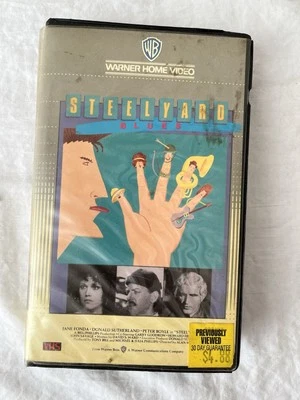 Steelyard Blues VHS 1985 1st Release Clamshell Jane Fonda OOP HTF - Image 1 of 4